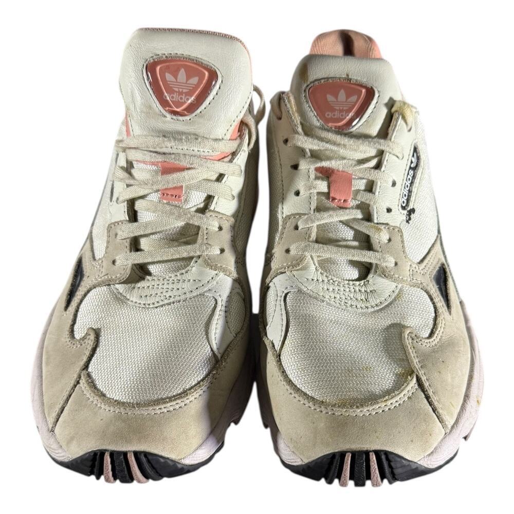 Adidas Falcon Running Sneakers Multicolor Lace Up Low EG2858 Women’s Size 9 - Picture 4 of 9